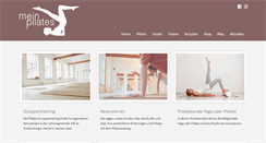 Desktop Screenshot of meinpilates-aachen.de